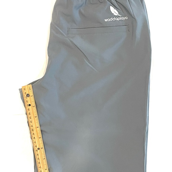 Waddaplaya Gray 9” Golf Shorts 30 New w/o tags - Picture 9 of 11